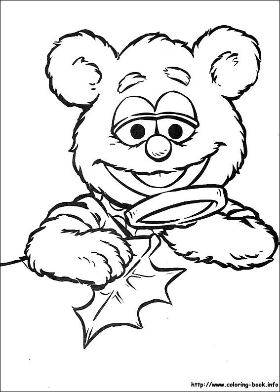 Muppet Babies coloring picture